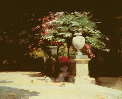 The Luxembourg Gardens by Paul Peel